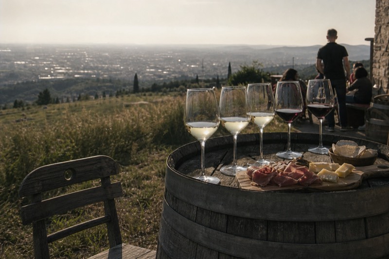 Wine Tasting with a Panoramic View of Verona